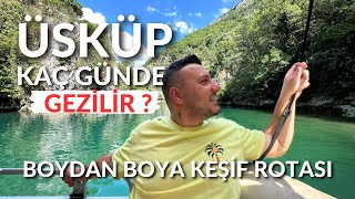 Üsküp Gezilecek Yerler  / Vodno Dağı - Matka Kanyonu - Kuzey Makedonya Vlog #skopje #üsküp