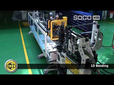 Discover the Power of the Soco SB 80x11A MR SR+2C CNC Tube Bender with Cutoff