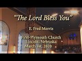 The lord bless you e fred morris