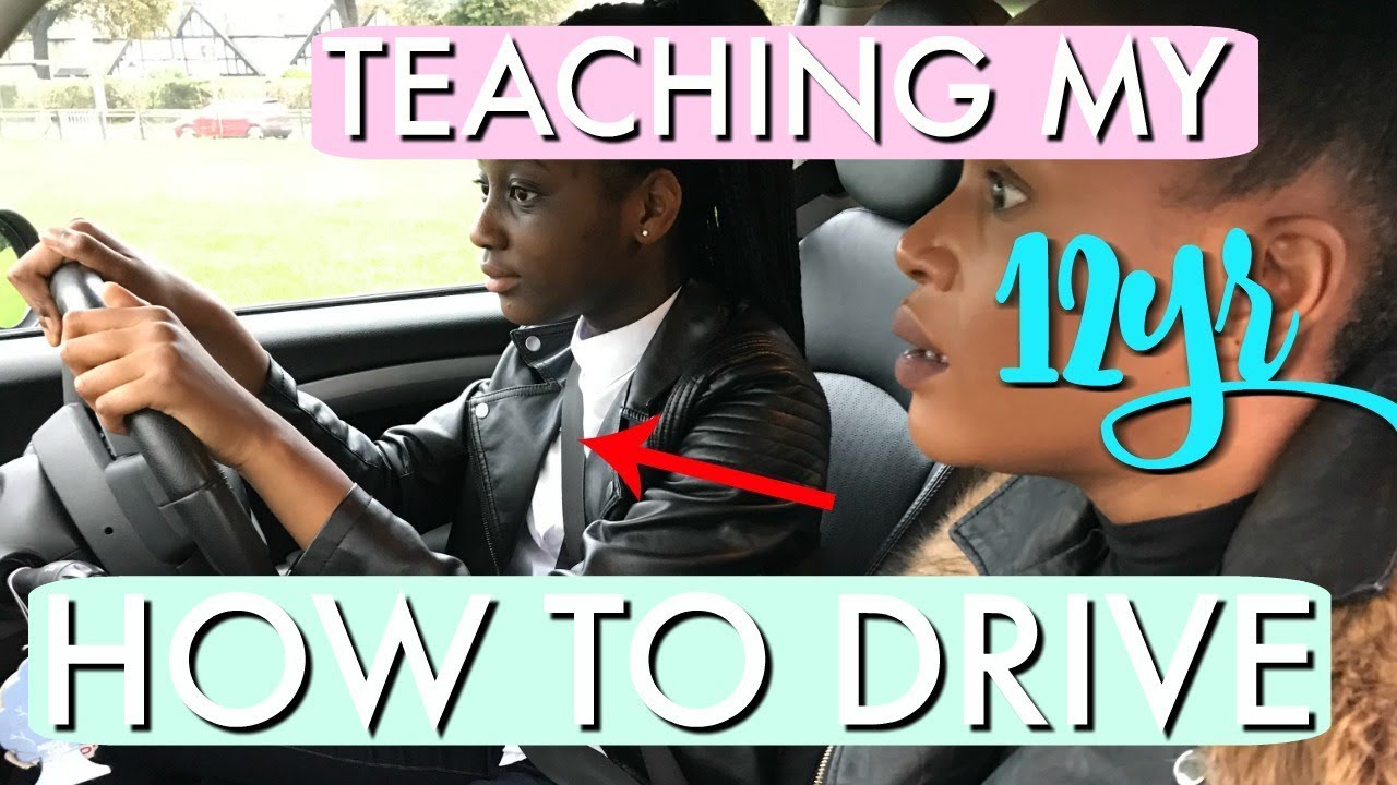 TEACHING A 12 YEAR OLD HOW TO DRIVE!! - YouTube