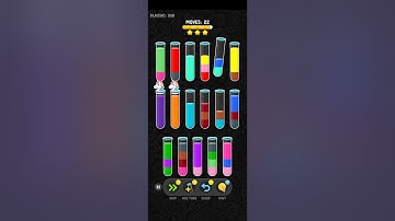 Color water sort 3d level 558