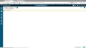 PowerTeacher Pro:  Viewing Student Grades