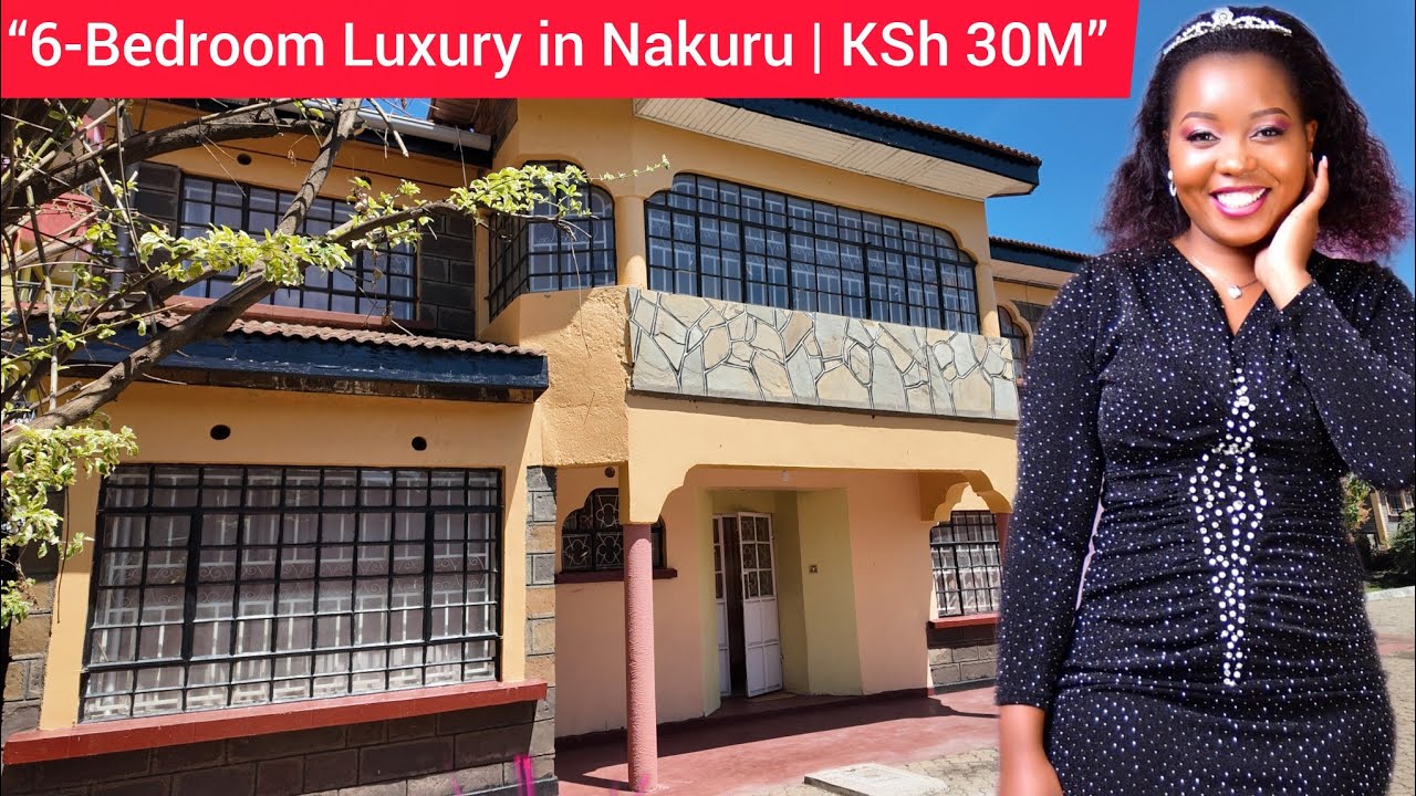 Inside a KSh 30M 6-Bedroom Maisonette in Nakuru, Naka |