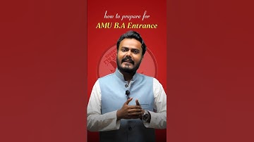 📚 How to Prepare for AMU BA Entrance 2025! 🎯 | Yasir Ali Classes | #AMUEntrance #BAExam #StudyTips