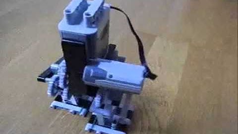 Lego Biped Robot with Lego Technic 8293 Power Function 2