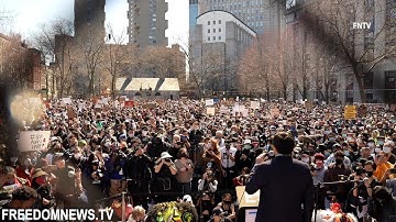 Andrew Yang Speaks at Stop Asian Hate Rally in NYC