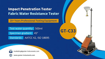Impact Penetration Tester GT-C33 Textile Testing Equipment