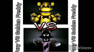 Fnaf Rap Battle 1 : Foxy VS Golden Freddy