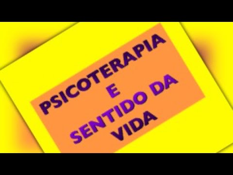 Vídeo: PSICOTERAPIA É PARA A VIDA