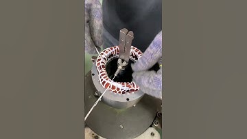 Motor coil tying machinery, good machinery and good tools to save time and effort