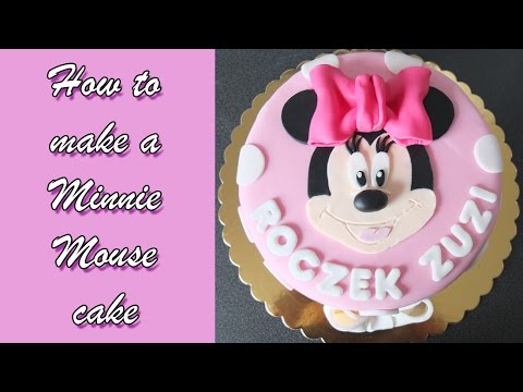 How To Make A Minnie Mouse Cake Jak Zrobic Tort Z Myszka Minnie