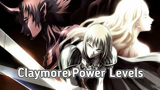 Claymore (Anime) Power Levels