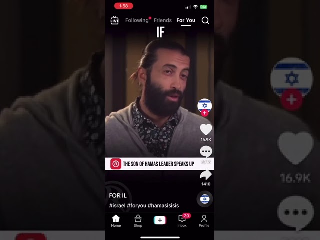 Hamas Founder's Son Explains the Key Difference between Israeli and Palestinian Leaders