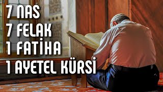 NAZAR DUASI 7 NAS 7 FELAK 1 FATİHA 1 AYETEL KÜRSİ - RUKYE - Lamelif Kuran l Sözler Köşkü