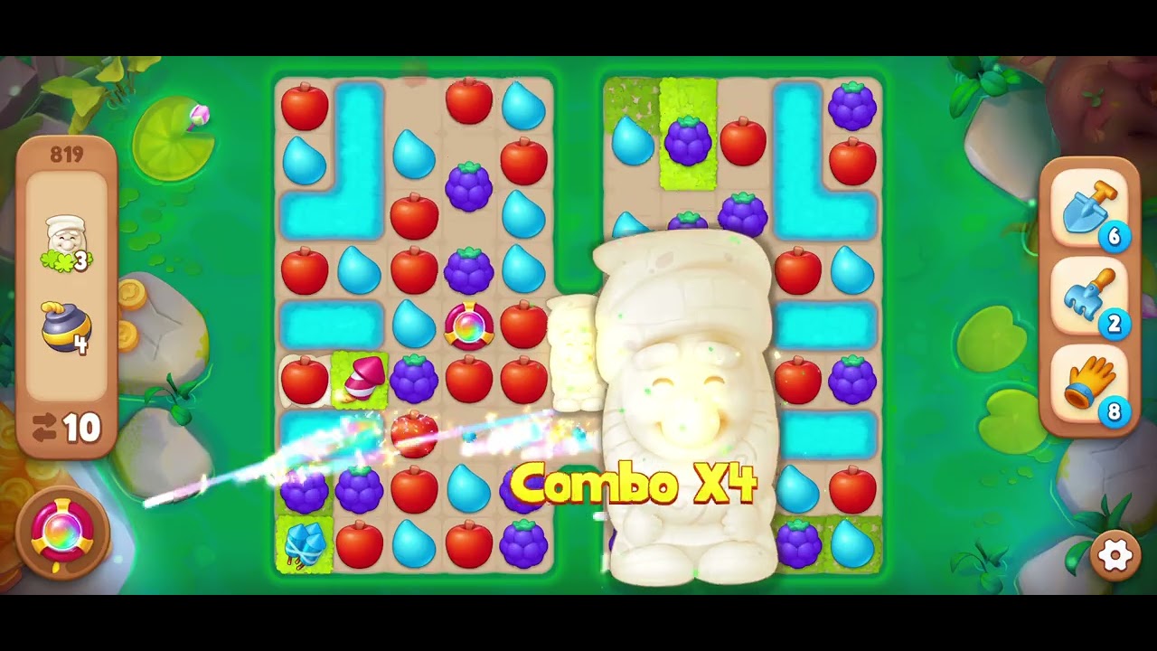 Gardenscapes Level 819