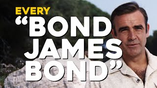 James Bond 007 | EVERY 'BOND, JAMES BOND'