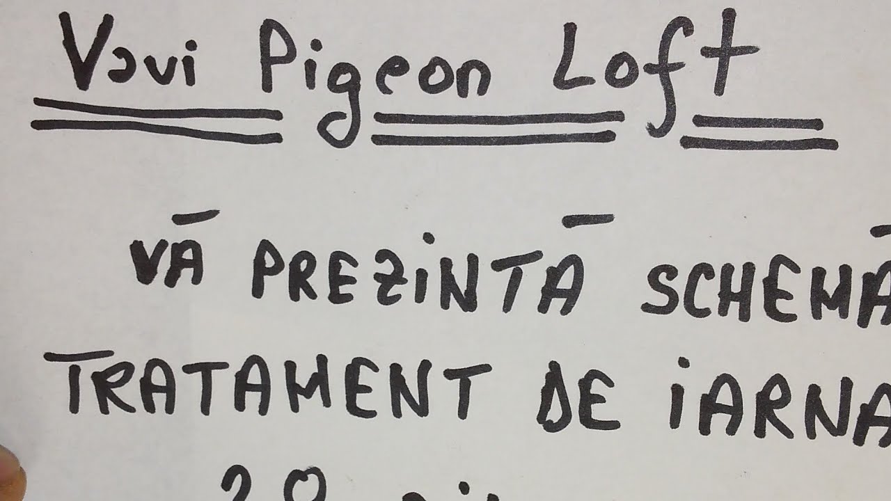 TRATAMENT DE IARNĂ