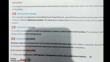 Class 9: Ch 5: Working with An Operating system