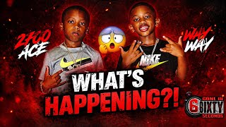 Viral  6 and 7 year old rappers WayWay and 2700 Ace GOING CRAZY at 6ixty Seconds 
