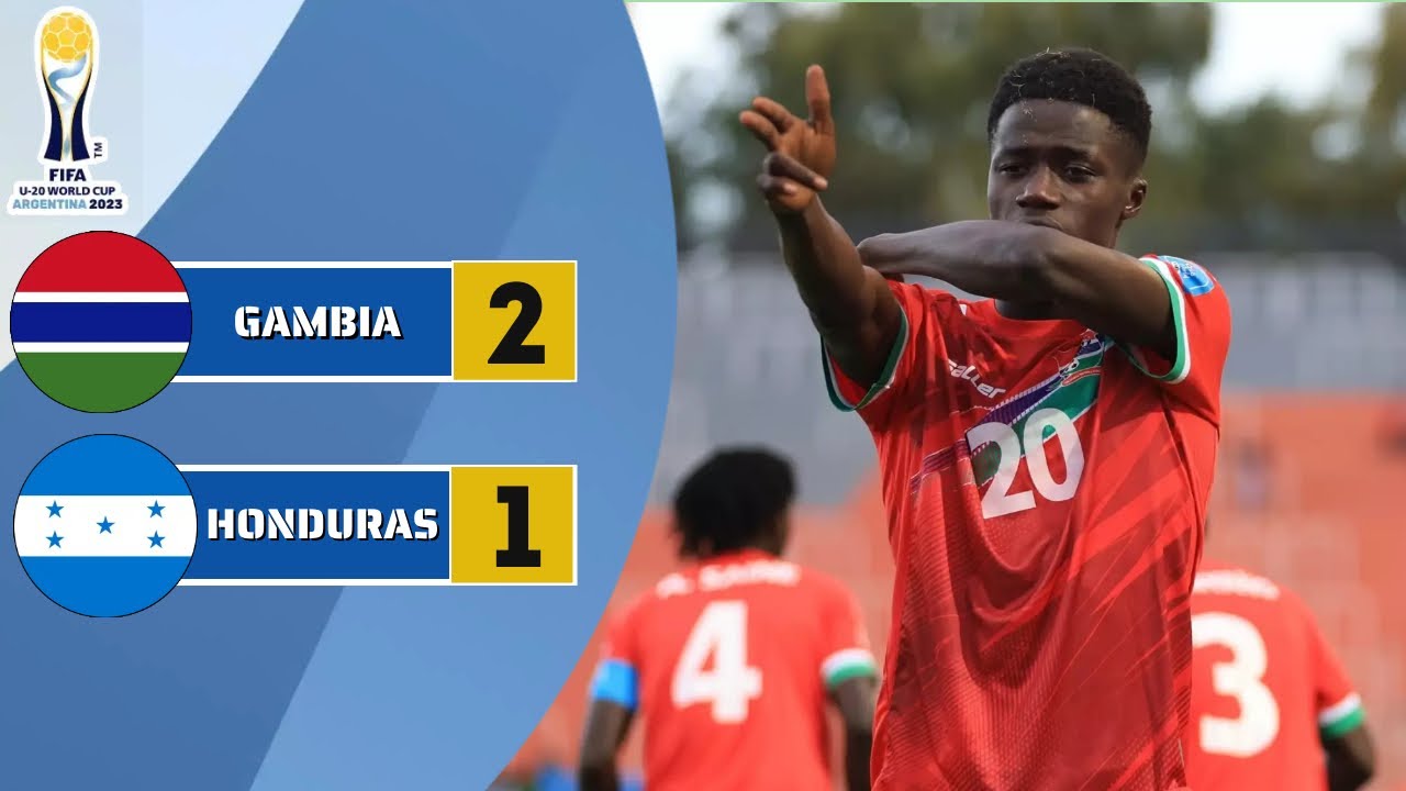 Gambia vs Honduras | FIFA U20 World Cup 2023 - YouTube