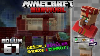 Otomatik Ucuz Ticaret Köylüsü Hazırlama Sistemi Minecraft Survival Bölüm 67