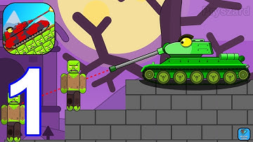 Tank vs Zombies: Tank Battle - Gameplay Walkthrough Part 1 Level 1-29 (iOS,Android Gameplay)