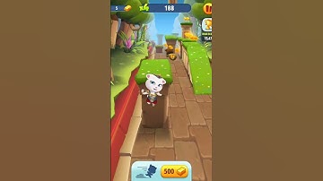 Funny Fails Talking Tom Gold Run Angela Android iOS Gameplay #talkingtom #shortfeed #shorts