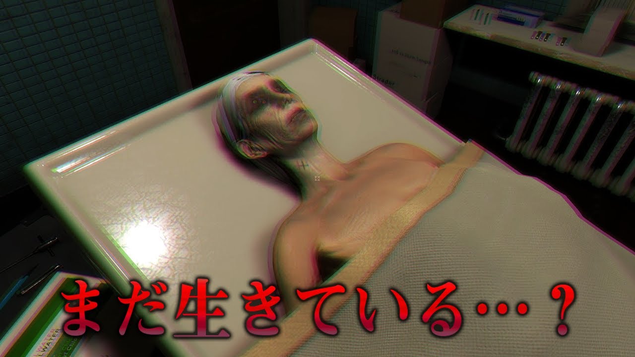 引き継ぎの仕事は…死○の防腐処理だぁ？【The Mortuary Assistant】