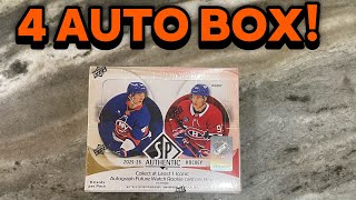 4 AUTO BOX! Opening a Box of 2025-26 SP-authentic 