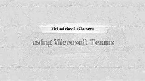 How to join Virtual Class using Microsoft Teams?