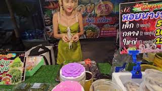 PATONG BEACH PHUKET THAILAND STREET FOOD NIGHT MARKET TOUR DEC 16 2023