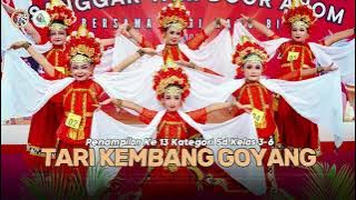 Penampilan 13 Tari Kembang Goyang Kategori SD Kelas 3-6 Kelompok 2
