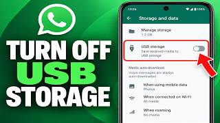 How to Turn Off USB Storage In WhatsApp (Quick & Easy)