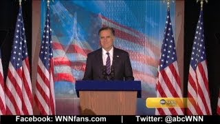 Election 2012: Mitt Romney Concedes