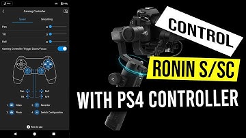 How to setup and use a PS4 controller with Ronin S and Ronin SC