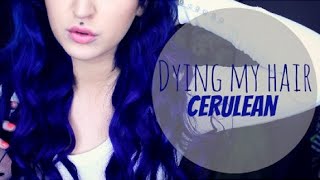 Dying My Hair + Extensions Cerulean Blue - - - Sparklingbeauty17