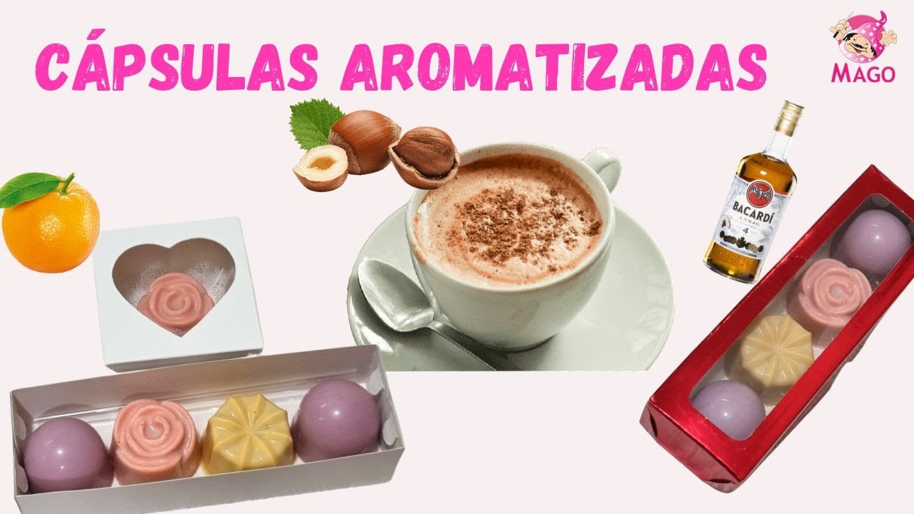 Lucre alto com Cápsulas de cappuccino AROMATIZADAS (Aula Mago)