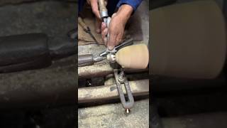 "Brass Surma Daani Polishing on Machine | Turning Rough Casting into a Shiny Beautiful Finish"