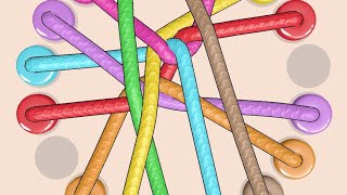 🎮 Color Match Puzzle LIVE 🔥 Level 12 Challenge 😱 Rope Untangle Game | Aaj jeetenge ya haar? 😅 screenshot 2