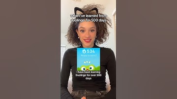 500 DAYS OF DUOLINGO? 🫢 #spanish