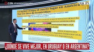 Es más caro vivir en Uruguay que en Argentina: análisis de todas las cifras