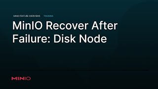 Famous MinIO Recover After Failure: Disk and Node Net Worth