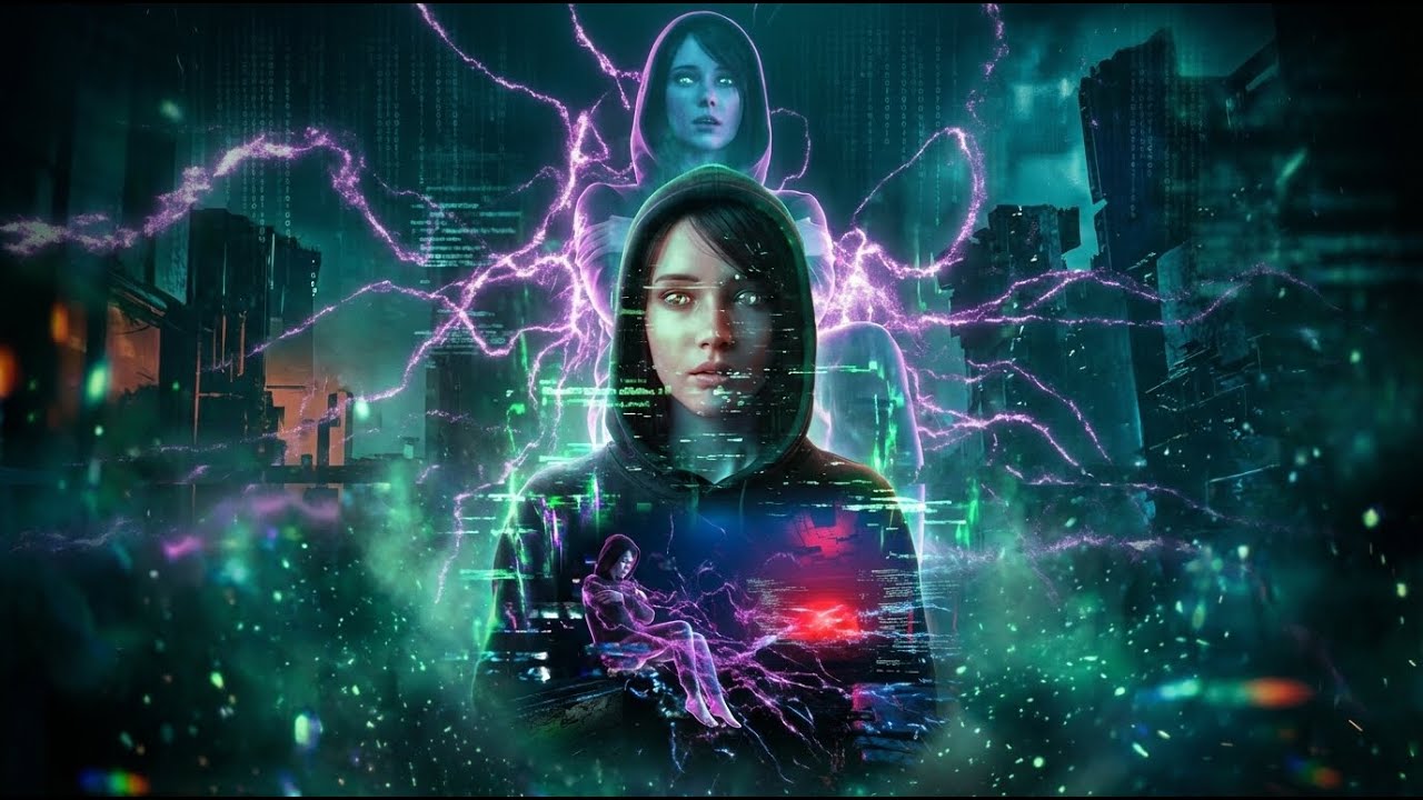 Chrome Tears in Digital Rain | Surreal Ambient Music for Introspection and Healing