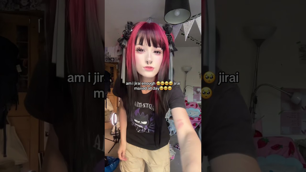 am i jirai enough🥺 #makeuptutorial  #makeupshorts  #grwm #alternative #jirai #jiraikei #jfashion
