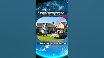🐑I Found Shaun & Gnome 🧌on Google Maps 🌎 #googleearth #googlemaps #googlestreetview #streetview