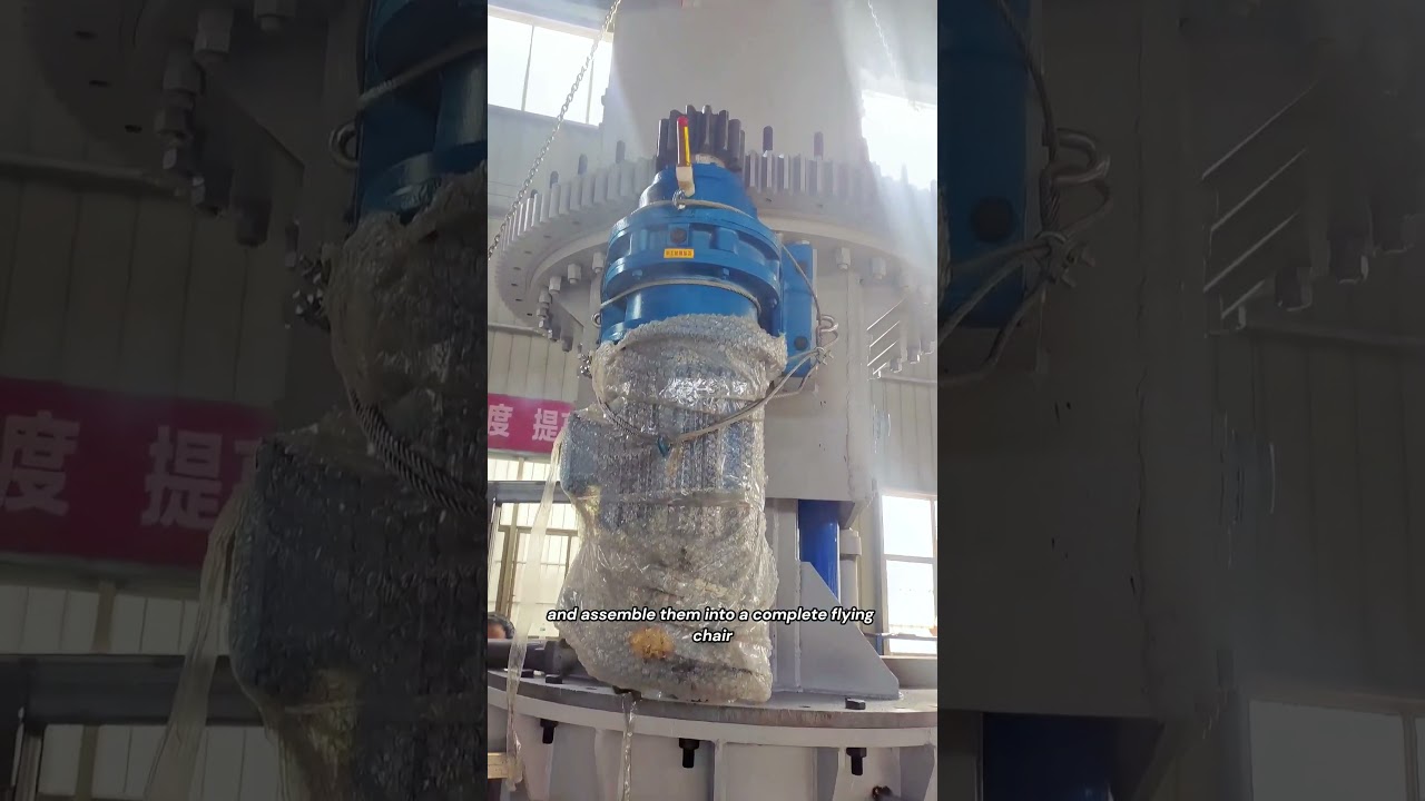 Do you know how long it takes to manufacture a flying chair amusement ride?