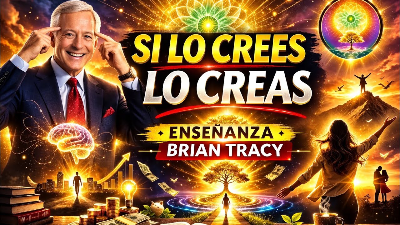 SI LO CREES LO CREAS | La Enseñanza de Brian Tracy que Puede Cambiar Tu ...