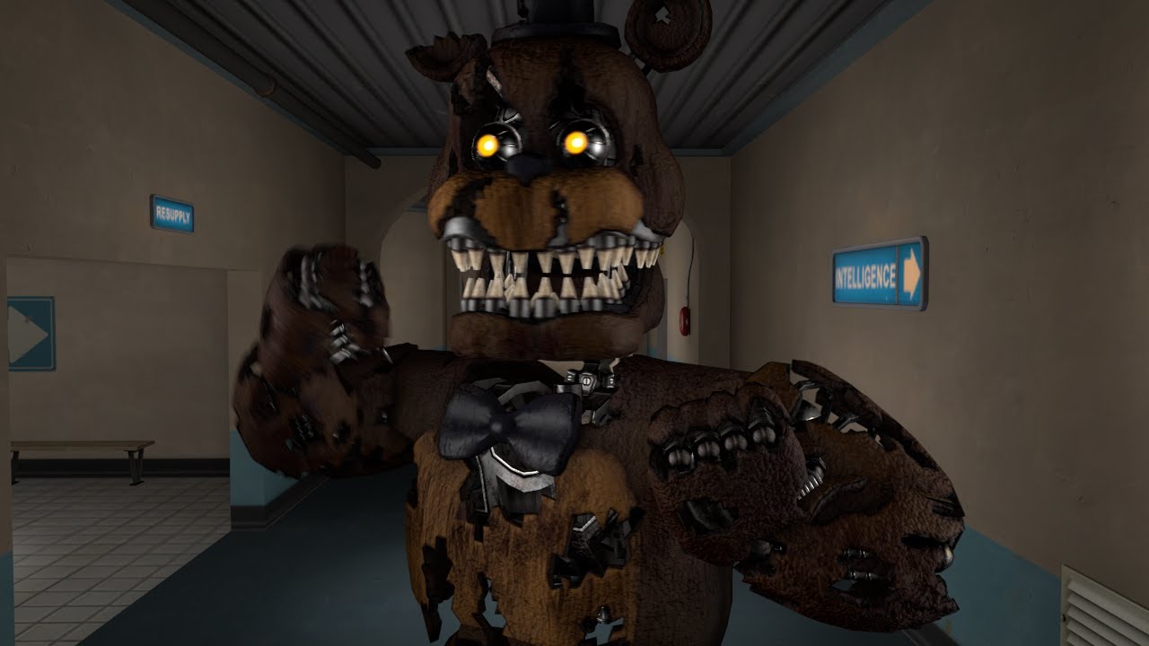 The smallest error in the Nightmare Freddy jumpscare (bed pov) :  r/technicalFNaF