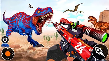 Dino Hunter 3D Shooting Games - Android Gameplay #5