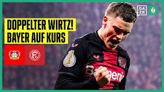 Triple bleibt möglich! Bayer im Finale: Leverkusen - Düsseldorf | DFB-Pokal | DAZN Highlights